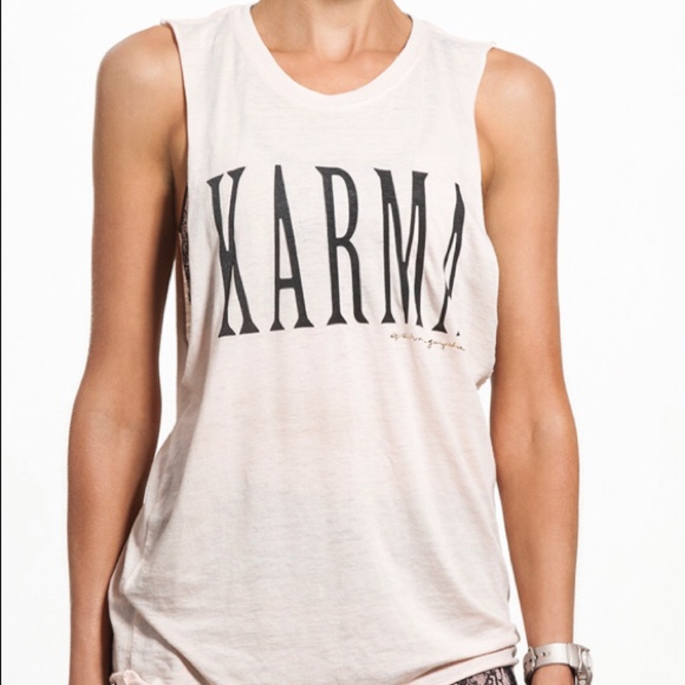 Karma Coachella Tank Coconut
SMALL / COCONUT